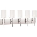Nuvo Jet 5-light Polished Chrome Vanity