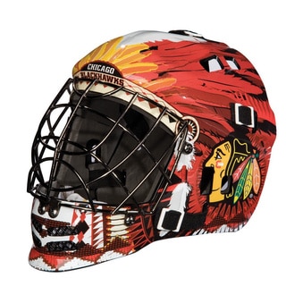 Franklin NHL Team Chicago Blackhawks SX Comp GFM 100 Goalie Face Mask