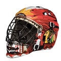 Franklin NHL Team Chicago Blackhawks SX Comp GFM 100 Goalie Face Mask