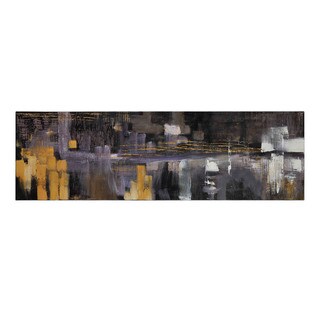 Catherine Brink 'Fly by Night' Hand-painted Canvas Art