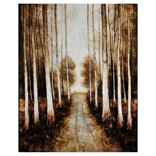 Lecavalier 'Pathway' Hand-painted Canvas Art