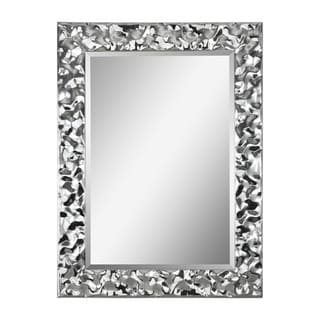 See Reviews Couture Silver Finish Mirror