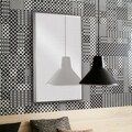 Onice Silver Framed Mirror