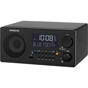 Sangean WR-22 Desktop Clock Radio - 7 W RMS - Mono