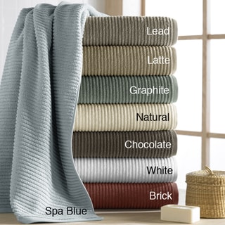 Turkish Long Staple Ribbed 6-piece 600 GSM Towel Set