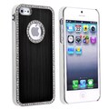 BasAcc Bling Luxury Black Rear Snap-on Case for Apple iPhone 5