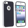 BasAcc Black/ White Bumper TPU Rubber Skin Case for Apple iPhone 5