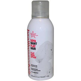 Healthy Sexy Hair Soya Want Flat Hair 5.3-ounce Flat Iron Spray