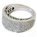 Sonia Bitton 14k Gold 1 1/5ct TDW Diamond Pave Ring (G-H, SI1-SI2)