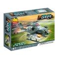 Fun Blocks Military Apache Helicopter Brick Set