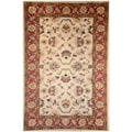 Hand-tufted Persian Beige Wool Rug (5' x 8')