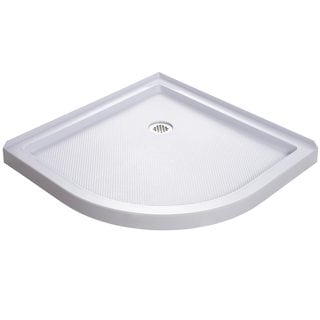 DreamLine 33 x 33 SlimLine Quarter Round Shower Base