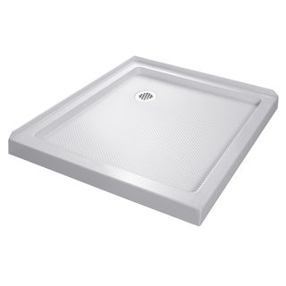 DreamLine 36 X 36 SlimLine Double Threshold Shower Base - Overstock ...