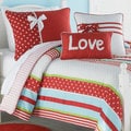 Big Believers American Sweetheart 3-piece Comforter Set