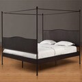 Renate Canopy Antique Brown King-size Bed