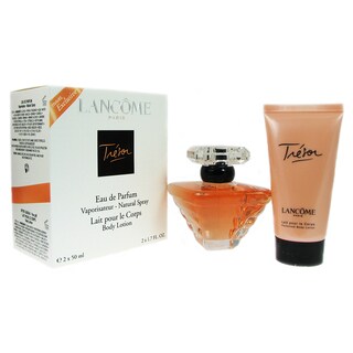 Lancome 'Tresor' Women's Eau de Parfum Spray and Body Lotion 2-piece Gift Set