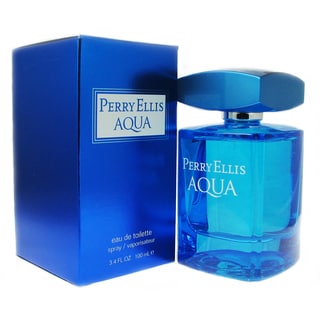 Perry Ellis 'Aqua' Men's 3.4-ounce Eau de Toilette Spray