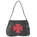 Journee Collection Women's Studded Leather Handbag