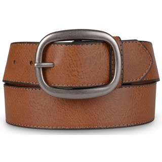 Journee Collection Women's Oil-Tanned Genuine Leather Belt