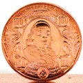 1 ounce 999 Pure Copper Bullion Coin 2012 Ben Franklin $100 Note Design