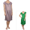 Journee Collection Women's Contemporary Plus Polka-dot House Dress