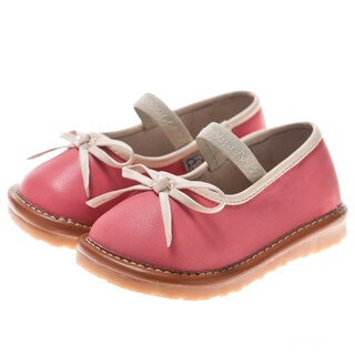 Little Blue Lamb Toddler Leather Squeaky Shoes