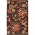 Hand-hooked Monore Wool Rug