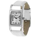Geneva Platinum Women's Mother of Pearl Lizard Pattern Strap Watch