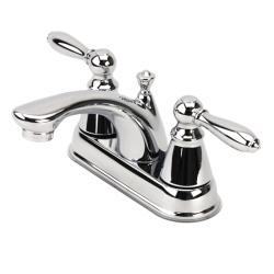 Fontaine Pari 4-inch Centerset Chrome Bathroom Faucet