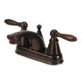Fontaine Pari 4-inch Centerset Brushed Bronze Bathroom Faucet