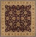 Hand-tufted Casa Plum Wool Rug (6' x 6')