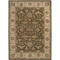 Hand-tufted Brute Brown Wool Rug (9' x 12')