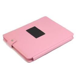 Deluxe Apple iPad Pink Leather Case Cover