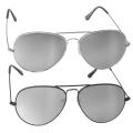 Adi Designs Unisex Mirror Lens Aviator Sunglasses