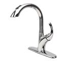 Fontaine Cleo High Arc Pullout Chrome Kitchen Faucet