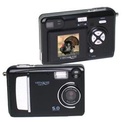 VistaQuest VQ-510 5MP Black Digital Camera