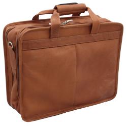 Vaquetta Handcrafted Urban 14-inch Top-grain Leather Briefcase