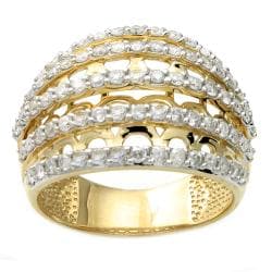 Beverly Hills Charm 14k Yellow Gold 1ct TDW Diamond Ring (H-I, I2)