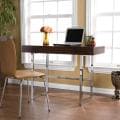 Tantallon Espresso and Chrome Desk