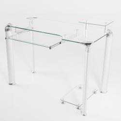 Aja Glass Computer Desk