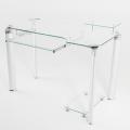 Aja Glass Computer Desk