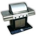 UCONN Huskies Vinyl Grill Mat