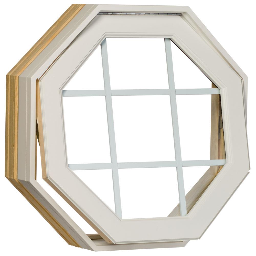 vinyl octagon windows that open