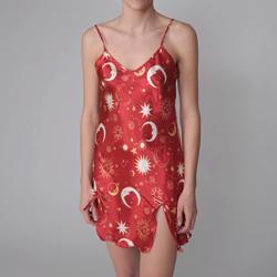 Liliana Women's Satin Chemise Nightie