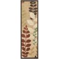 Review on rugs Auction here Woven Floral Terrance Rug (2'6 x 10')