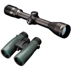 Bushnell Trophy XLT 3-9x40 Rifle Scope and 8x42 Binoculars