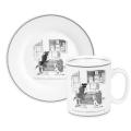 Konitz New Yorker Collection 'Nobody Knows You're a Dog' Mug and Plate Set
