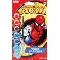 Marvel Mini Paint By Number 'Spiderman 1' Kit