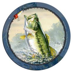 Rico Industries Bass Neoprene Coasters (Set of 4)