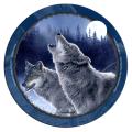 Rico Industries Wolf Neoprene Coasters (Set of 4)